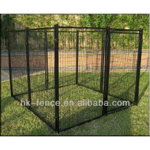 Black Powder coated dog run